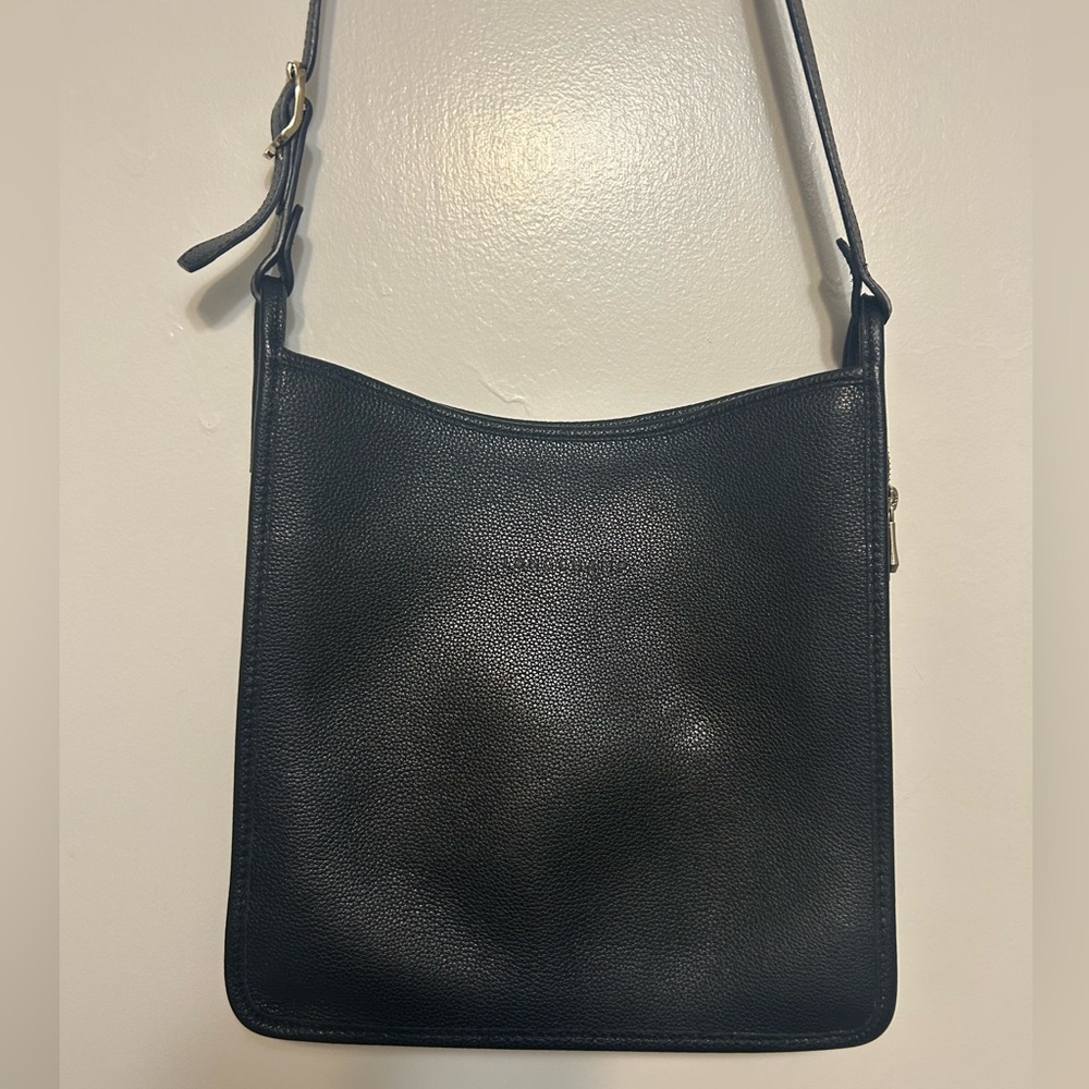 Longchamp Le Foulonné Medium Leather Crossbody